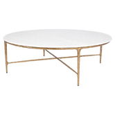 Rexington Home Heston Marble-Top Coffee Table