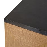 Rexington Home Bethany Marble &amp; Oak Wood Sideboard