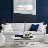 Rexington Home Heston Marble-Top Coffee Table