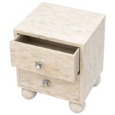 Rexington Home Janmar 2 Drawer Bedside Table