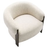 Rexington Home Ivory Jandrey Chenille Tub Chair