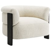 Rexington Home Ivory Jandrey Chenille Tub Chair