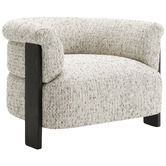 Rexington Home Taupe Jandrey Upholstered Tub Chair