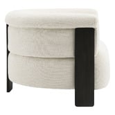 Rexington Home Ivory Jandrey Chenille Tub Chair