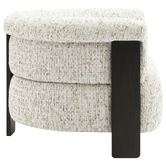 Rexington Home Taupe Jandrey Upholstered Tub Chair