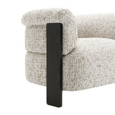 Rexington Home Taupe Jandrey Upholstered Tub Chair