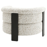 Rexington Home Taupe Jandrey Upholstered Tub Chair