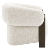 Rexington Home Ivory Jimrel Chenille Tub Chair