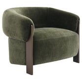 Rexington Home Moss Jimrel Velvet Tub Chair