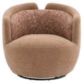 Rexington Home Junrel Chenille Swivel Armchair