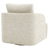 Rexington Home Off-White Janrix Swivel Armchair