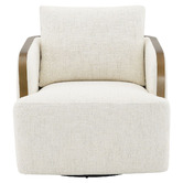 Rexington Home Ivory Janrix Swivel Armchair