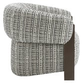 Rexington Home Black &amp; White Jimrel Tub Chair