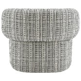 Rexington Home Black &amp; White Jimrel Tub Chair