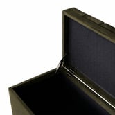Rexington Home Jerold Velvet Storage Ottoman Bench