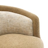 Rexington Home Junrel Chenille Swivel Armchair