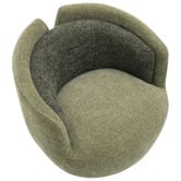 Rexington Home Junrel Chenille Swivel Armchair