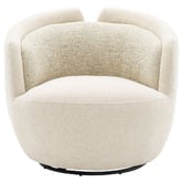 Rexington Home Junrel Chenille Swivel Armchair
