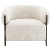 Rexington Home Ivory Jimrel Chenille Tub Chair