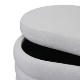Rexington Home Joriel Upholstered Storage Ottoman Bench