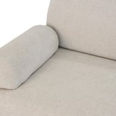 Rexington Home Macadamia Jaziel 3 Seater Upholstered Sofa