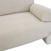 Rexington Home Macadamia Jaziel 3 Seater Upholstered Sofa