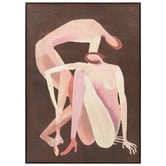 Rexington Home Abstract Forms Framed Canvas Wall Art