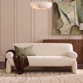 Rexington Home Jaziel 3 Seater Upholstered Sofa