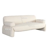 Rexington Home Jaziel 3 Seater Upholstered Sofa