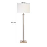 Rexington Home Janzen Metal Floor Lamp