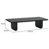 Rexington Home Janek Rectangular Coffee Table