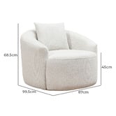 Rexington Home Jayrel Swivel Armchair
