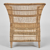 Tribal Expressions Authentic Malawi Reed Armchair