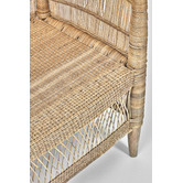 Tribal Expressions Authentic Malawi Reed Armchair