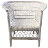 Tribal Expressions Authentic Malawi Reed Armchair