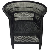 Tribal Expressions Authentic Malawi Reed Armchair