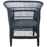 Tribal Expressions Authentic Malawi Reed Armchair