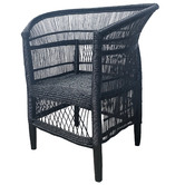 Tribal Expressions Authentic Malawi Reed Armchair
