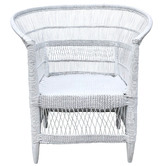 Tribal Expressions Authentic Malawi Reed Armchair