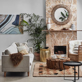 Tribal Expressions Authentic Malawi Reed Armchair