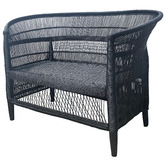 Tribal Expressions Authentic Malawi Reed 2 Seater Chair