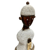 Tribal Expressions Small Beaded Ndamji Statue