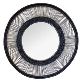 Tribal Expressions Ponyo Rattan Wall Mirror