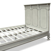 Carrington Furniture Antique White Augusta Mindi Wood Bed Frame