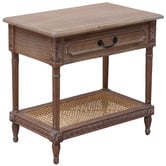 Carrington Furniture Marseille Rattan Bedside Table