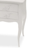 Carrington Furniture French Provincial Chateaux 2 Drawer Bedside Table