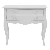 Carrington Furniture French Provincial Chateaux 2 Drawer Bedside Table
