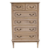 Carrington Furniture Marseille 6 Drawer Tallboy