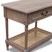 Carrington Furniture Marseille Rattan Bedside Table