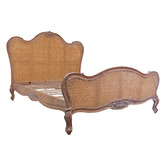 Carrington Furniture Parisian Rattan &amp; Wood Bed